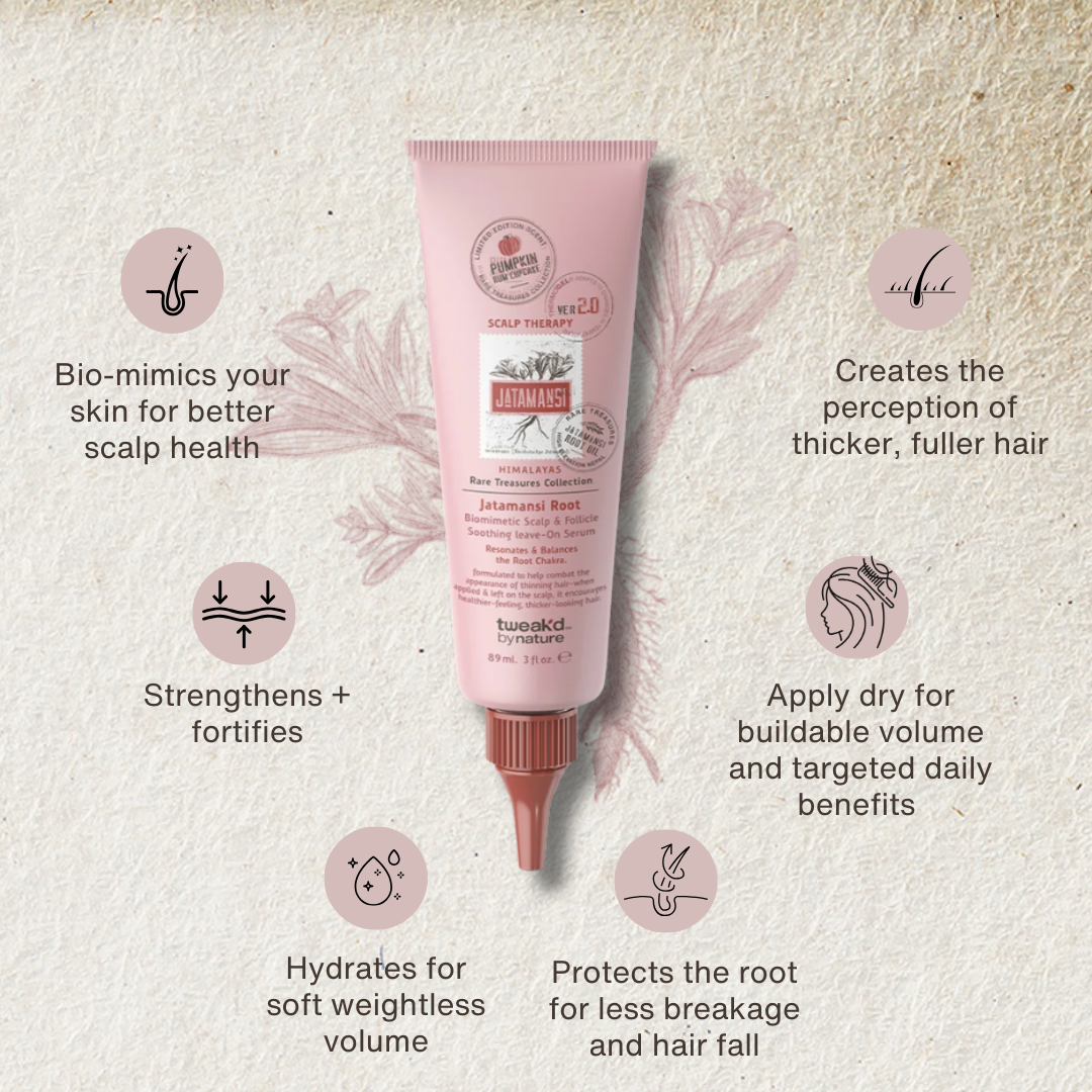 Tweak'd by Nature Jatamansi Root Scalp Therapy Biomimetic