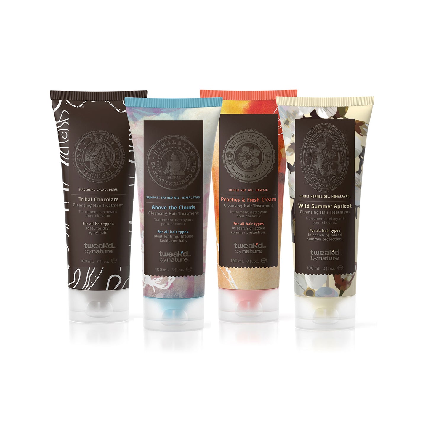 Tweak'd by Nature Rare Treasures Cleansing Hair Treatment Gift Set