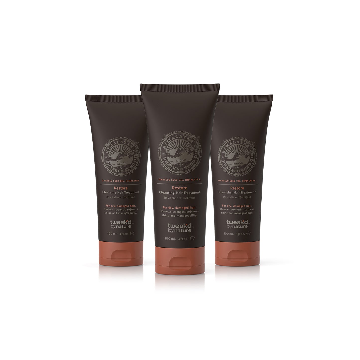 Tweak'd by Nature Restore Cleansing Hair Treatment Multi-Pack