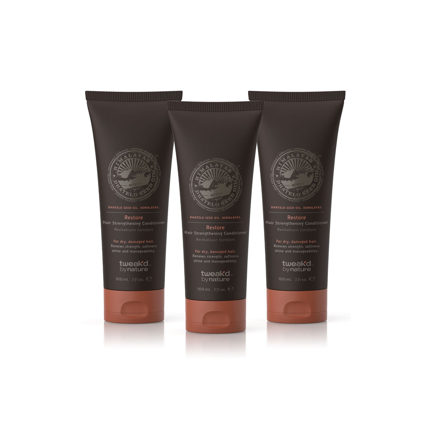 Tweak'd by Nature Restore Hair Strengthening Conditioner Multi-Pack