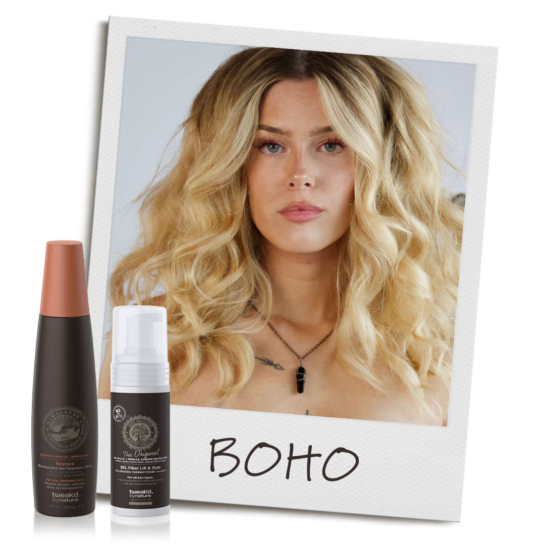 Get the Look: Boho Blow-Dry Set