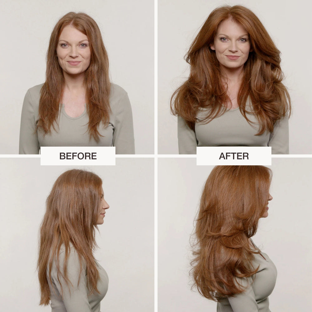 
                  
                    Before and After Tulipia Hair Volumizing Shampoo
                  
                