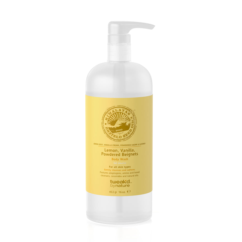
                  
                    Tweak'd by Nature Lemon, Vanilla, Powdered Beignets Body Wash
                  
                