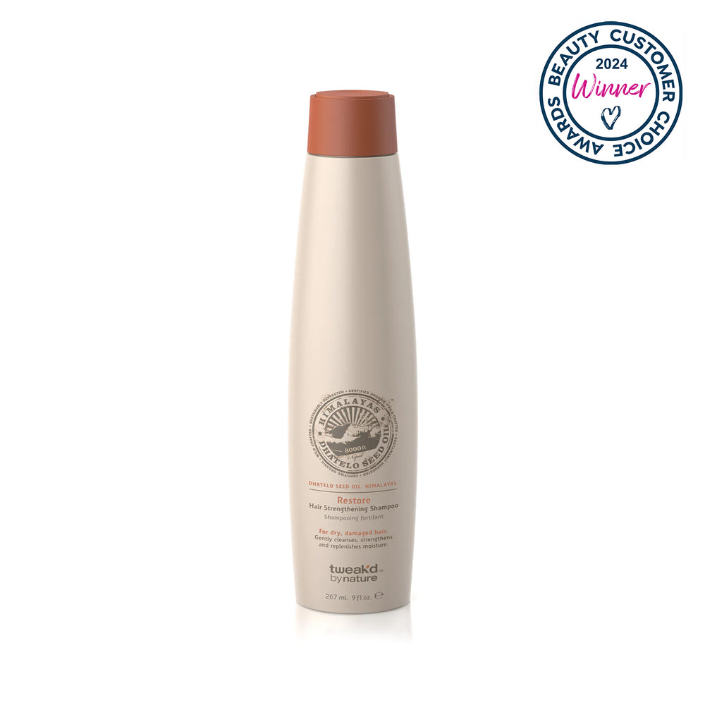 Tweak'd by Nature Restore Hair Strengthening Shampoo 9oz