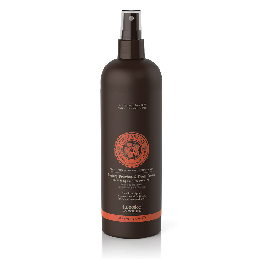 
                  
                    Tweak'd by Nature Rare Treasures Peaches & Fresh Cream Revitalizing Hair Treatment Mist
                  
                