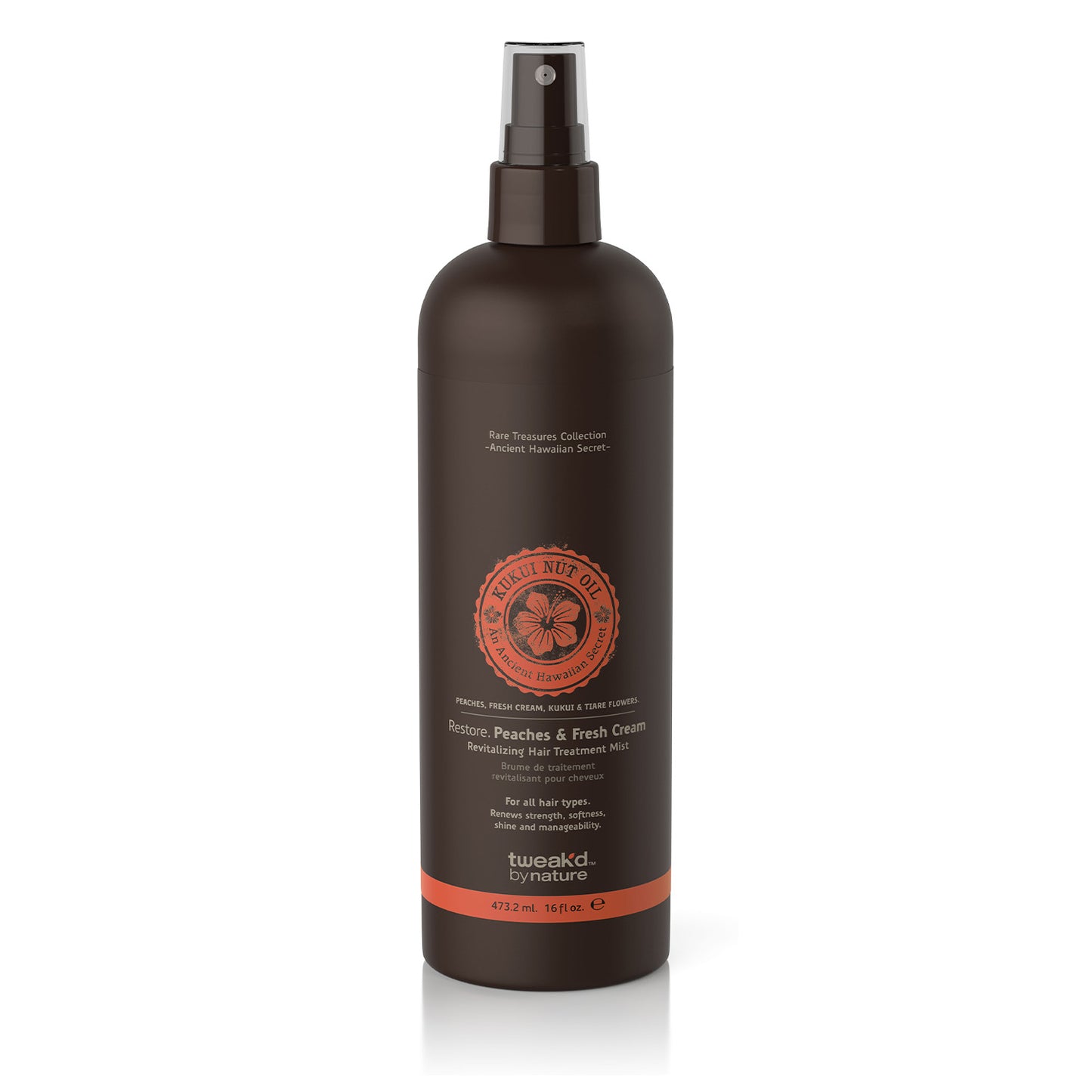 Tweak'd by Nature Rare Treasures Peaches & Fresh Cream Revitalizing Hair Treatment Mist