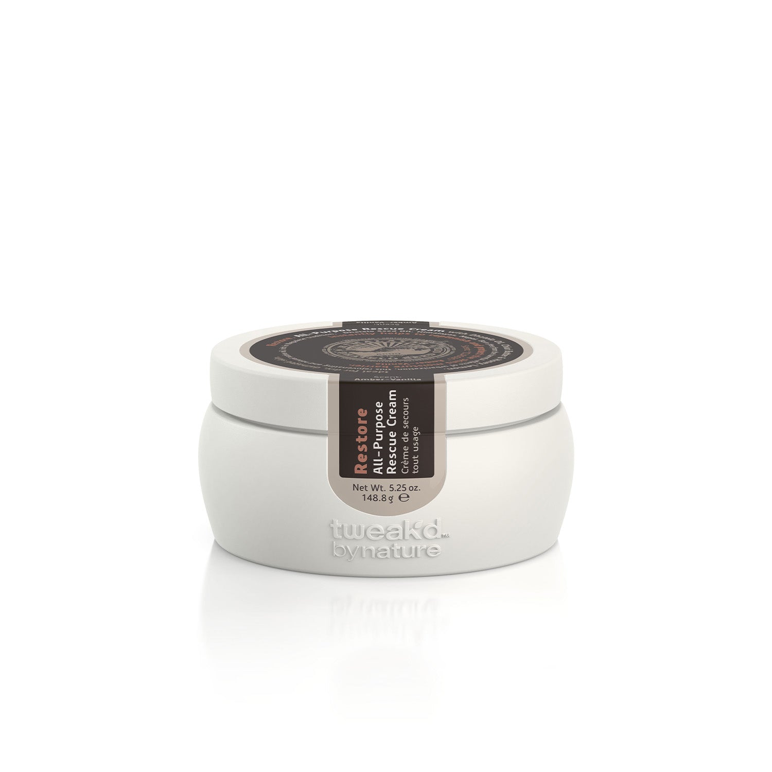 Tweak'd by Nature Amber Vanilla All-Purpose Rescue Cream