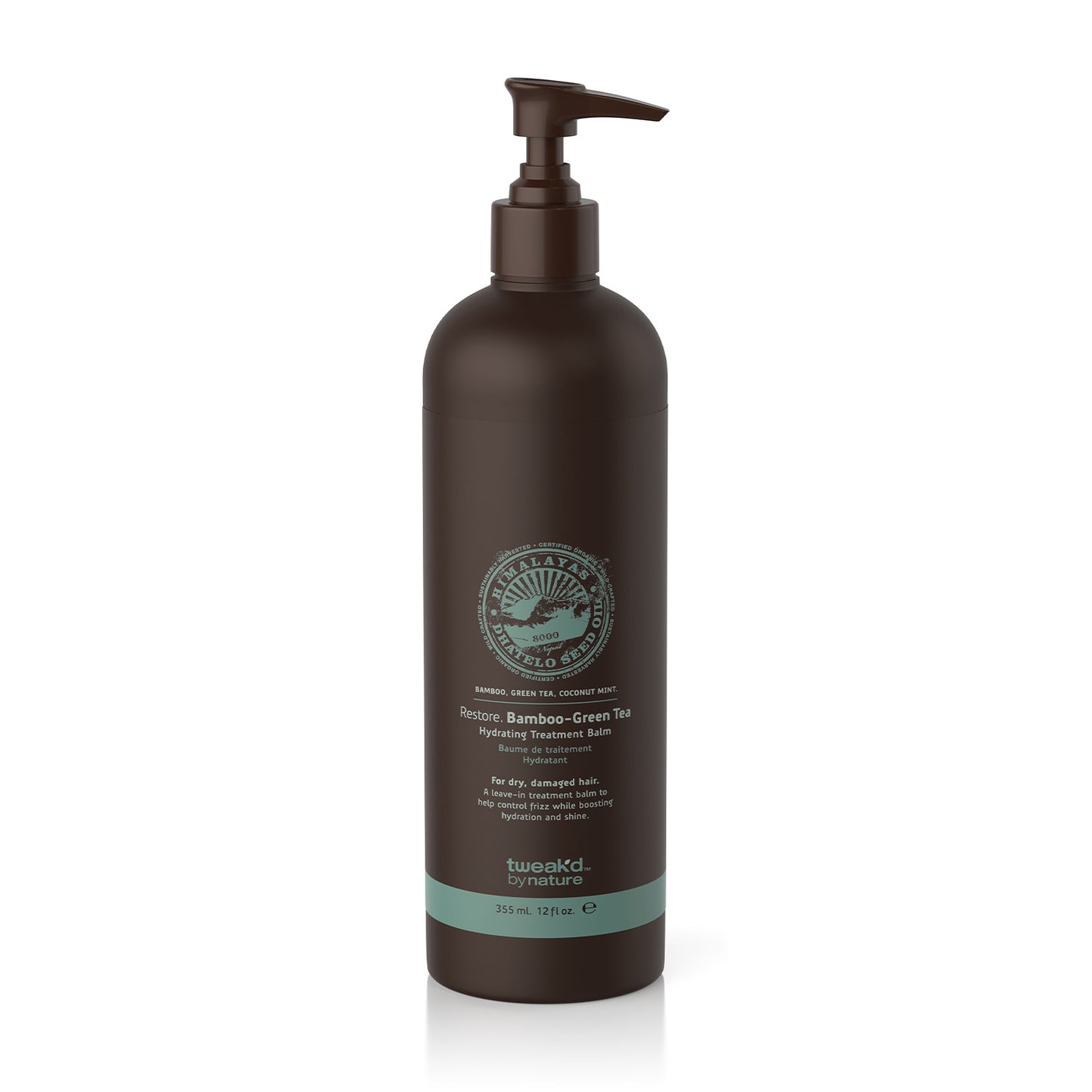 Tweak'd by Nature Restore Bamboo-Green Tea Hydrating Treatment Balm 12oz