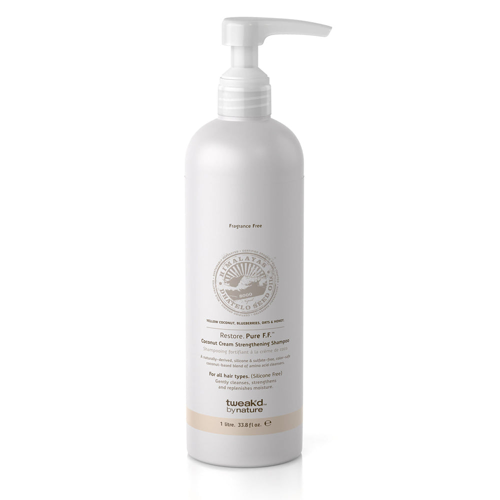 Tweak'd by Nature Restore Pure F.F. Hair Strengthening Shampoo (Fragrance Free)