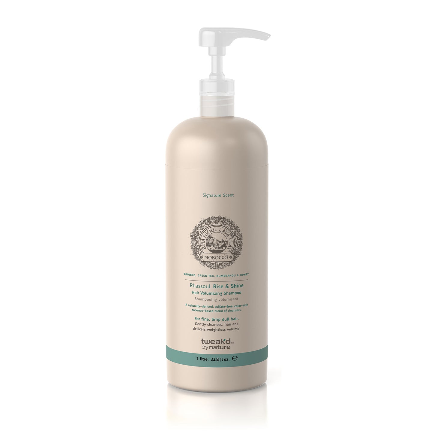 Rhassoul Rise and Shine Hair Volumizing Shampoo 33.8oz