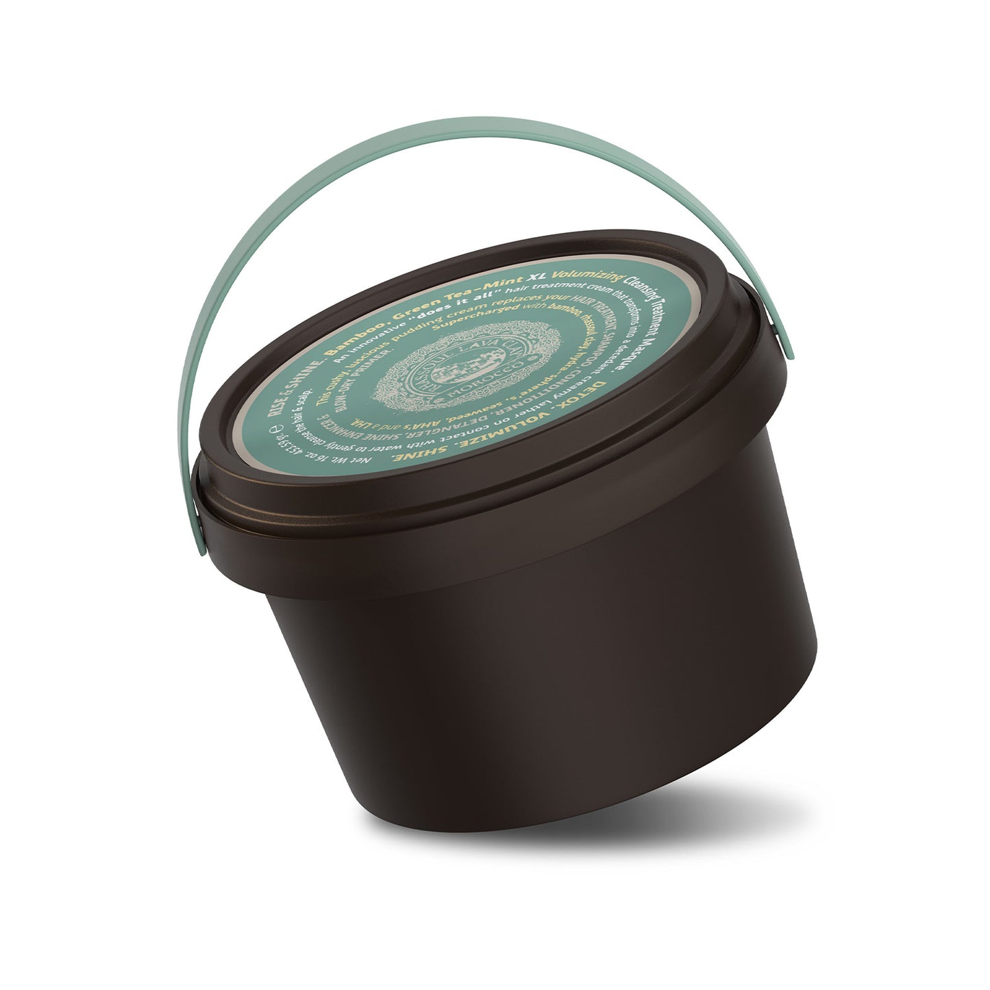 Tweak'd by Nature Rise & Shine Bamboo Green Tea-Mint XL Volumizing Cleansing Treatment Masque
